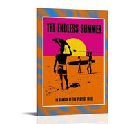 The Endless Summer- Dipinti decorativi impermeabili e antimacchia, poster ad alta definizione, adatti per molteplici scenari in salotti, camere da letto e uffici, stile cornice, 40 x 60 cm