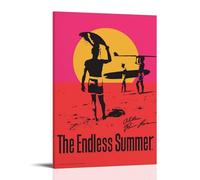 The Endless SummerPainting - Poster su tela, decorazione artistica da parete per casa, camera da letto, estetica, pittore, decorazione per soggiorno, decorazione da parete resistente, con cornice, 30
