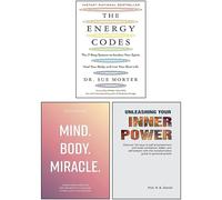 The Energy Codes, Mind Body Miracle, Unleashing Your Inner Power 3 Books Collection Set