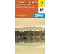 The English Lakes: South-Eastern Area Map | Windermere, Kendal & Silverdale | Ordnance Survey | OS Explorer Map OL7 | England | Walks | Hiking | Maps | Adventure: 7