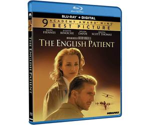 The English Patient (Blu-ray + Digital) (Blu-ray) Ralph Fiennes Juliette Binoche