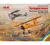 The English Patient, Movie Aircraft Tiger Moth And Stearman 1:32 ICM