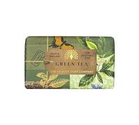 The English Soap Company Saponetta Avvolta Anniversario, Sapone al Burro di Karité Profumato al Tè Verde, Saponetta Idratante per il Corpo, Profumo di Tè Verde 190g
