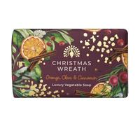 The English Soap Company Saponetta collezione Christmas Wreath 190g