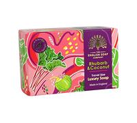 The English Soap Company Saponetta di lusso al rabarbaro e cocco da viaggio, 100 g