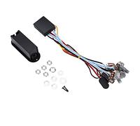 The Equalizer,Cordless For Electric Bass,2 Band Active Eq Equalizer Preamp Circuit Pickup Guitar Bass Tone Control With Fittings Ideal For Music Lovers