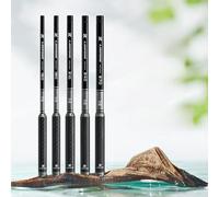 The Essential Outdoor Gear 28340-K270 - Canna da pesca compatta ultraleggera in carbonio, lunghezza 28 cm