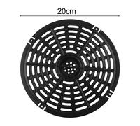 The Essential Piastra Accessorio Nera Progettata per Vari Per Friggitrici ad Ari