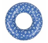 The Essentials B.V. Swim Essentials anello da bagno blu leopardo, 90 c