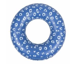 The Essentials B.V. Swim Essentials anello da bagno blu leopardo, 90 c