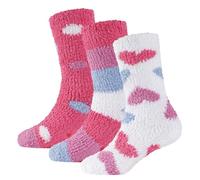 The Essentials Wardrobe Confezione da 3 calzini comodi con isolamento termico antiscivolo in elastan, calzini elasticizzati per bambini, super morbidi e soffici, per calore e comfort, ideali per