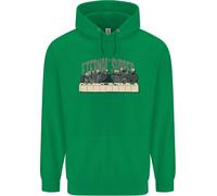 The Eternal Caldi Ultimo Parodia Ateismo Teschi Bambini Felpa con Cappuccio