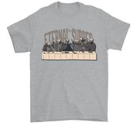 The Eternal Caldi Ultimo Parodia Ateismo Teschi Uomo T-Shirt 100% Cotone