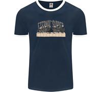The Eternal Supper Last Parody Atheist Skulls Uomo Ringer T-Shirt FotL