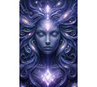 The Ether Goddess Frequency Journal: A Dotted Line Notebook for Cosmic Connection, Universal Wisdom, and Higher Self - 124 Pages for Sacred Expression