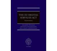 The EU Digital Services Act-Wilman, Folkert-Copertina rigida