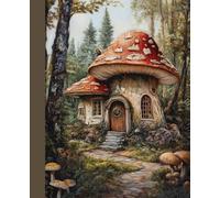 The Everyday Notebook - Cottagecore Mushroom: 120 College-Ruled Pages - Great for School, Note-Taking & Journaling