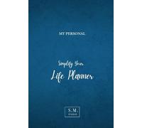 The Everyday Organizer - Blue Edition: Stay Productive and Focused with this Sleek Blue Planner.