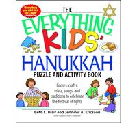 Jennifer A Ericsson Bet The Everything Kids' Hanukkah Puzzle & Acti (Tascabile)