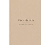 The Evidence: A Minimalist Journal for Reflection, Growth, and New Beginnings - Sandstone Beige