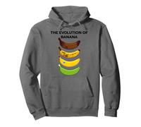 The Evolution of Banana Novelty Graphic Tees & Cool Designs Felpa con Cappuccio