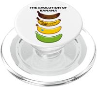 The Evolution Of Banana Novelty Graphic Tees & Cool Designs PopSockets PopGrip per MagSafe