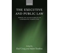 The Executive and Public Law (Copertina rigida)