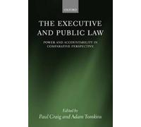 The Executive and Public Law (Copertina rigida)