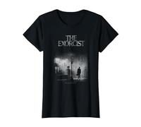 The Exorcist Mono Distressed Poster Maglietta, Donna, Nero, 3XL