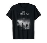 The Exorcist Mono Distressed Poster Maglietta, Uomo, Nero, 3XL