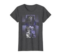 The Exorcist Purple Regan Approach Maglietta, Donna, Grigio Scuro, XL