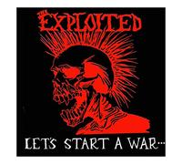 The Exploited Let's Start a War - 33 giri Album in Vinile