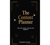 The Exquisite Content Planner: | Luxury Content Planning System for Creators & Influencers