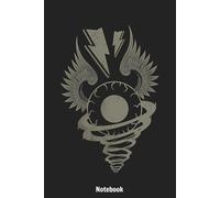 The Eye Notebook: Lined College Ruled Paper, Planner, Diary, Journal, 6x9 120 Pages, Matte Finish Cover