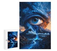 The Eye of The Vault Puzzle Impossibili 1000Pcs Decorazione Per La Casa. Rilassamento E Intelligence Per Adulti E Bambini Da 12 Anni 1000 PCS