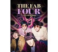 The Fab Four Calendario da parete 2026, formato A3, a colori, rilegatura a spirale, 12 mesi