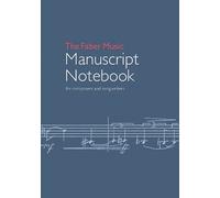 The Faber Music Manuscript Notebook (Tascabile)