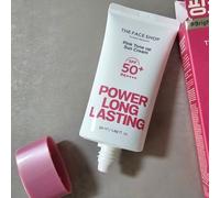 THE FACE SHOP Power Crema Solare Tone Up Rosa Lunga Durata 50ml SPF50+ PA++++...