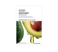 The Face Shop - Real Nature - Face Mask Sheet Avocado - idratante e nutriente - Tutti i tipi di pelle (1 confezione - 20 g)