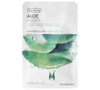 The Face Shop Real Nature, Maschera in fogli con Aloe Vera - 20 g
