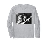The Faces Rod Stewart e Ronnie Wood Reading Festival 1972 Maglia a Manica