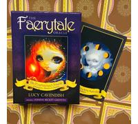 THE FAERYTALE Oracle Deck Cards Esoteric Fortune Telling Blue Angel Nuovo