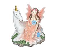 The Fairies Enchanted Garden Seduto Fairy Con Unicorno - Scelta Colore