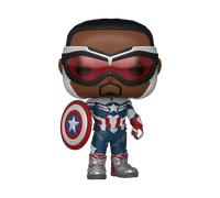 Funko Pop Marvel The Falcon e The Winter Soldier Capitan America