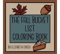 The Fall Bucket List Coloring Book