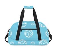 The Fall Fun Texture Gym Bag Sports Duffle Bag Weekend Sleepover Borsone da viaggio piccolo Tote da viaggio per allenamento notturno Ginnastica Danza Balletto, Stile pallavolo, 18.9 x 8.7 x 10.6 in,