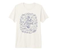 The Fall I Turned 6 Carino Autunno 6 ° Compleanno Maglietta Premium