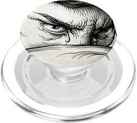 The Fallen Angel Blackwork Lucifer Incisione PopSockets PopGrip per MagSafe