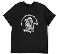 The Famous Charisma Label Mad Hatter Unisex T-Shirts Graphic Print Mens Tee Shirt Black M
