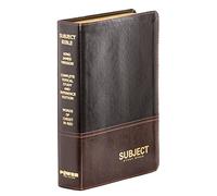 The Famous Subject Bible: Complete Topical Study Bible & Reference Edition (Holy Bible, King James Version KJV, Large Print, Words of Christ in Red, Inline Definitions)
